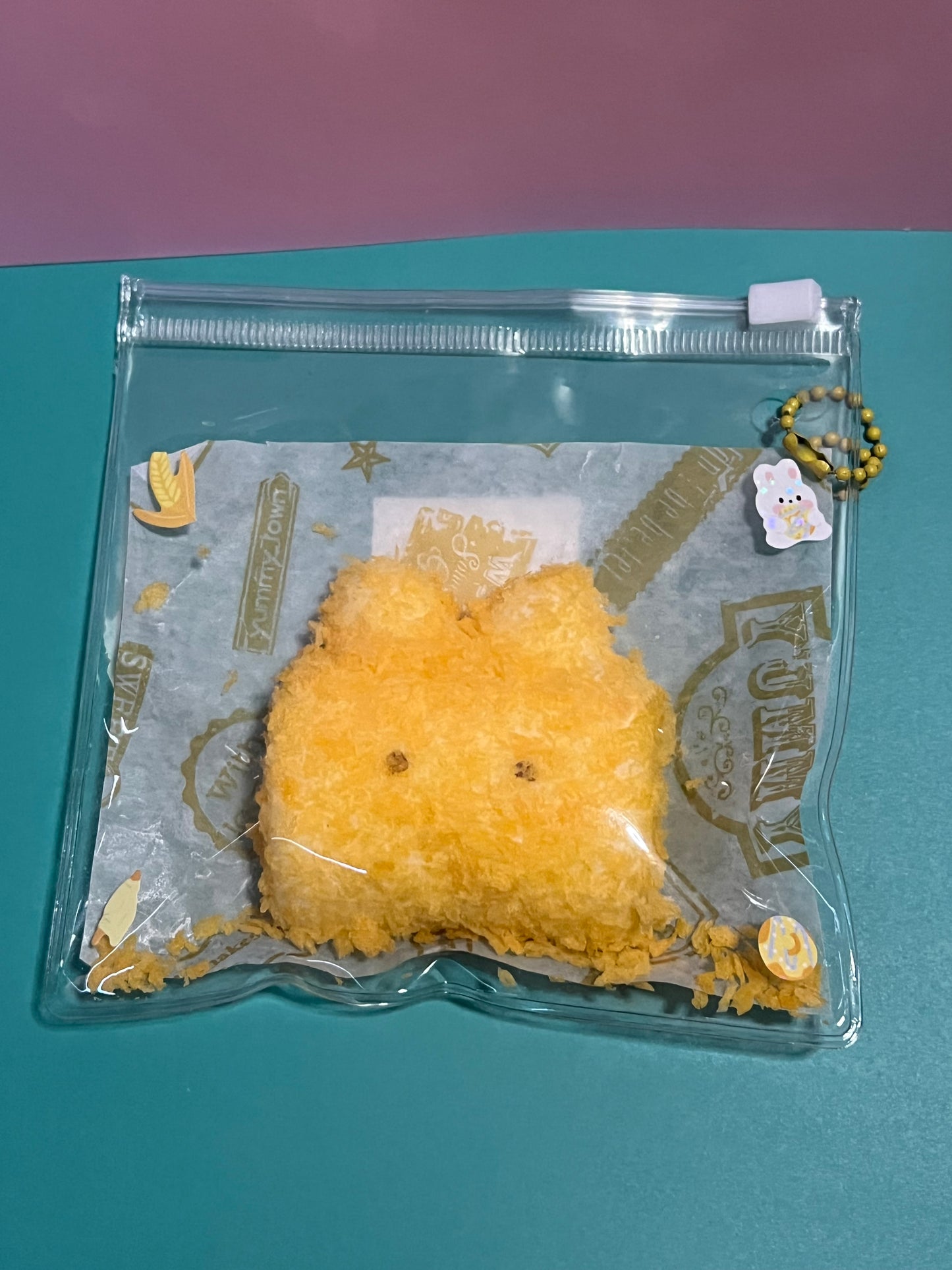 Crunchy bunny rice cake taba squishy