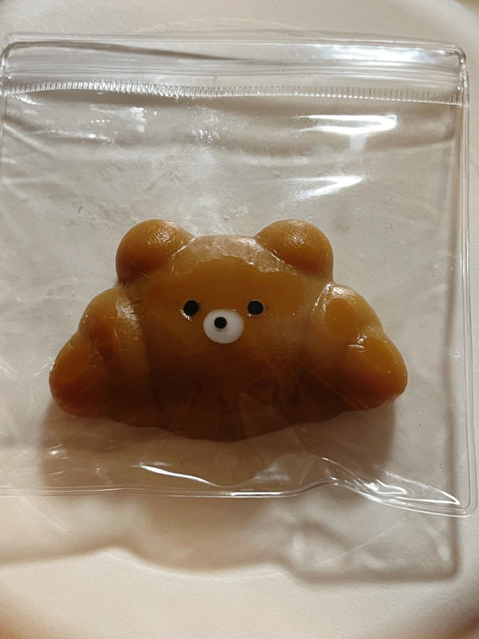 Bear croissant sticky taba squishy