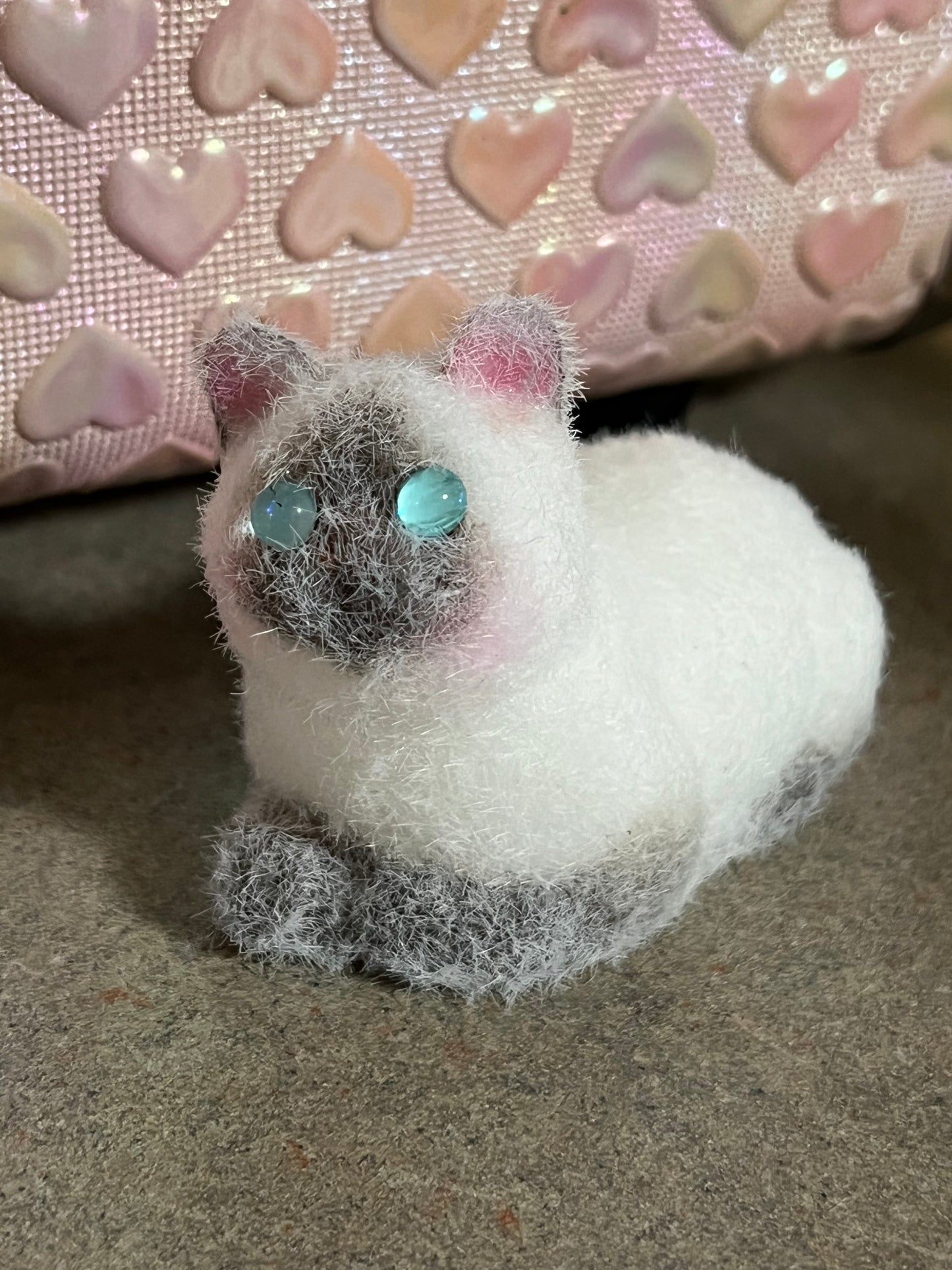 Customizable mini fuzzy fat cat taba squishy